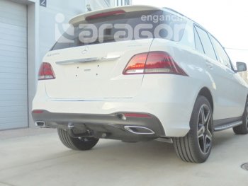 22 699 р. Фаркоп Aragon.(шар V) Mercedes-Benz ML class W166 (2011-2015)  с доставкой в г. Таганрог. Увеличить фотографию 12