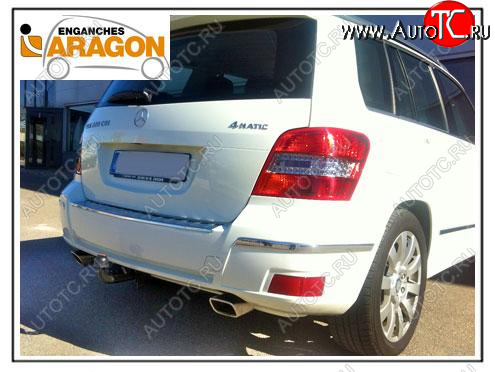 22 699 р. Фаркоп Aragon. (шар A) Mercedes-Benz GLK class X204 дорестайлинг (2008-2012)  с доставкой в г. Таганрог