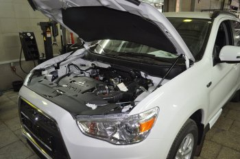 Упоры капота Russtal Mitsubishi ASX дорестайлинг (2010-2012)