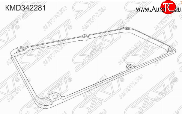 299 р. Прокладка клапанной крышки SAT (4G13, 4G15 00-, CS1A / CS2A)  BYD F3 (2005-2014), Mitsubishi Colt  CJ0 хэтчбэк 3 дв. (1995-2003), Mitsubishi Lancer  9 (2003-2009)  с доставкой в г. Таганрог