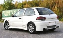 Задний бампер Auto-R v2 Mitsubishi Colt CJ0 хэтчбэк 3 дв. (1995-2003)