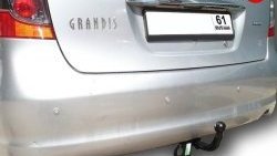 71 999 р. Фаркоп Лидер Плюс Mitsubishi Grandis (2003-2009) (Без электропакета)  с доставкой в г. Таганрог. Увеличить фотографию 1