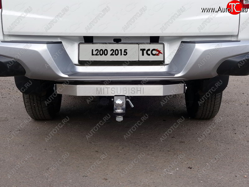 20 949 р. Фаркоп (тягово-сцепное устройство) TCC Тюнинг Mitsubishi L200 5 KK,KL дорестайлинг (2015-2019) (Оцинкованный, шар E)  с доставкой в г. Таганрог