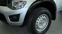 Комплект накладок на колёсные арки RA с выносом 50 мм Single Cab Mitsubishi L200 4  дорестайлинг (2006-2014)