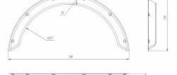 Универсальные арки New School (50 мм) Smart Fortwo C451 3 дв. (2006-2015) ()