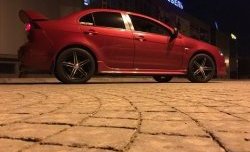 7 999 р. Спойлер ЭВО Mitsubishi Lancer 10 седан дорестайлинг (2007-2010) (Неокрашенный)  с доставкой в г. Таганрог. Увеличить фотографию 2