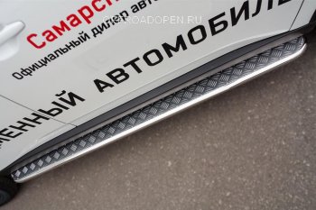 22 999 р. Широкая защита порогов с трубой диаметром 42 мм SLITKOFF v2  Mitsubishi Outlander  GF (2015-2018) 2-ой рестайлинг  с доставкой в г. Таганрог. Увеличить фотографию 2