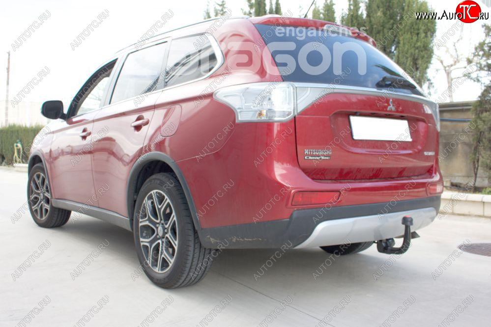 22 699 р. Фаркоп Aragon.(шар V) Mitsubishi Outlander GF 3-ий рестайлинг (2018-2022)  с доставкой в г. Таганрог