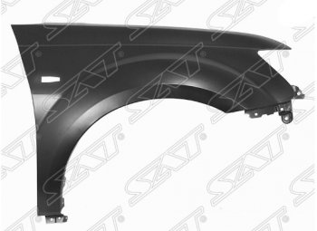 Правое переднее крыло SAT (с отв. под повторитель) Mitsubishi Outlander XL (CW)  дорестайлинг (2005-2009)