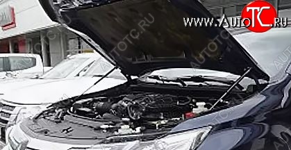 2 299 р. Упоры капота Russtal Mitsubishi Outlander GF 2-ой рестайлинг (2015-2018)  с доставкой в г. Таганрог