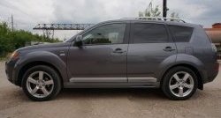 8 499 р. Пороги накладки (рестайлинг) Roadest Mitsubishi Outlander XL (CW)  рестайлинг (2010-2013) (Неокрашенные)  с доставкой в г. Таганрог. Увеличить фотографию 2