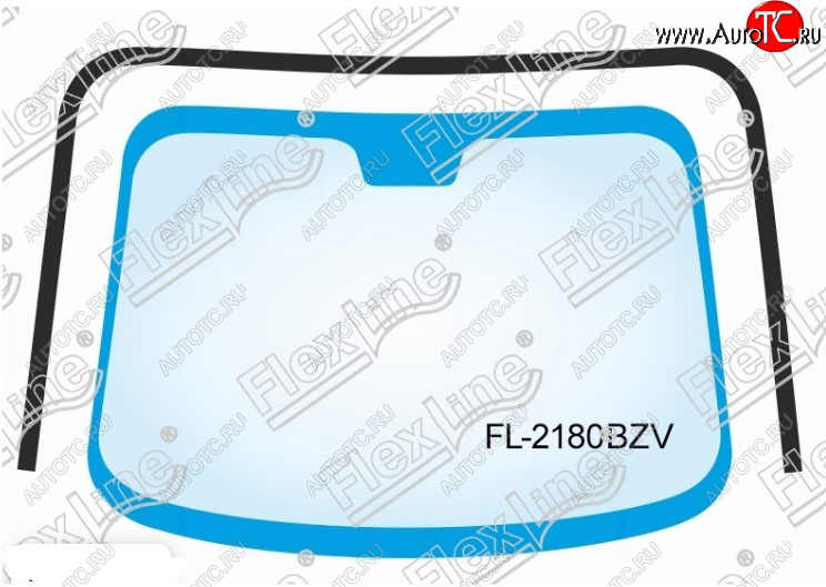 4 299 р. Молдинг лобового стекла FlexLine  Mitsubishi Pajero ( 3 V70,  3 V60) (1999-2006) дорестайлинг, дорестайлинг, рестайлинг, рестайлинг  с доставкой в г. Таганрог