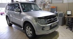 10 499 р. Накладка переднего бампера GT Dynamics Mitsubishi Pajero 4 V90 дорестайлинг (2006-2011) (Дорестайлинг, Неокрашенная)  с доставкой в г. Таганрог. Увеличить фотографию 4