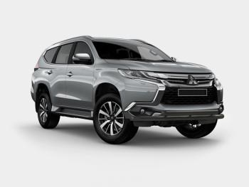 12 949 р. Защита переднего бампера (2 трубы Ø63 мм) SLITKOFF  Mitsubishi Pajero Sport  QE (2015-2021) дорестайлинг (нержавейка с полимерным покрытием, черный)  с доставкой в г. Таганрог. Увеличить фотографию 1