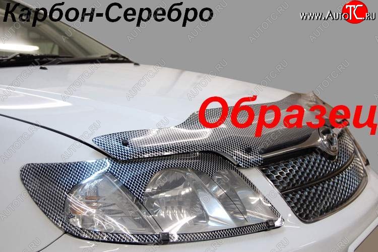 2 159 р. Защита фар CA-Plastik  Mitsubishi Pajero Sport  PB (2008-2013) дорестайлинг (Цвет: прозрачный)  с доставкой в г. Таганрог