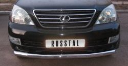 20 449 р. Одинарная защита переднего бампера SLITKOFF 76 мм  Lexus GX470  J120 (2002-2007) дорестайлинг  с доставкой в г. Таганрог. Увеличить фотографию 2