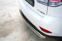 17 699 р. Защита заднего бампера (Ø76 мм, нержавейка) SLITKOFF Lexus RX350 AL10 дорестайлинг (2008-2012)  с доставкой в г. Таганрог. Увеличить фотографию 3