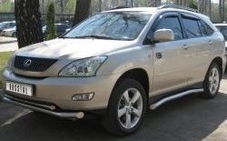 Защита порогов из труб d76 SLITKOFF Lexus RX330 XU30 (2003-2006)