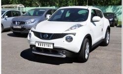 15 799 р. Одинарная защита переднего бампера SLITKOFF диаметром 63 мм  Nissan Juke  1 YF15 (2010-2014) дорестайлинг  с доставкой в г. Таганрог. Увеличить фотографию 7