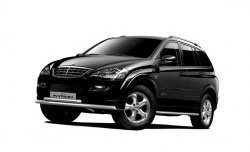 Широкая защита порогов Petroil Tuning SSANGYONG Kyron дорестайлинг (2005-2007)