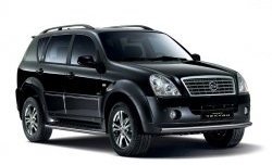 6 599 р. Одинарная защита переднего бампера Petroil Tuning диаметром 63 мм SSANGYONG Rexton Y250 (2006-2012)  с доставкой в г. Таганрог. Увеличить фотографию 2