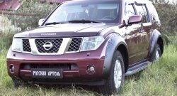 20 599 р. Расширители арок RA (комплект) Nissan Pathfinder R51 дорестайлинг (2004-2007) (Поверхность глянец (под окраску), Неокрашенные)  с доставкой в г. Таганрог. Увеличить фотографию 2