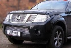 6 799 р. Декоративная вставка решетки радиатора Berkut  Nissan Pathfinder  R51 (2009-2014) рестайлинг  с доставкой в г. Таганрог. Увеличить фотографию 1