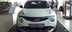 5 249 р. Решётка радиатора Impul Nissan Juke 1 YF15 дорестайлинг (2010-2014) (Неокрашенная)  с доставкой в г. Таганрог. Увеличить фотографию 13