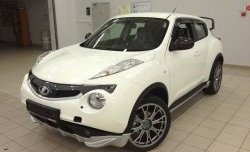 5 249 р. Решётка радиатора Impul Nissan Juke 1 YF15 дорестайлинг (2010-2014) (Неокрашенная)  с доставкой в г. Таганрог. Увеличить фотографию 4