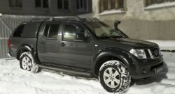 20 649 р. Накладки на колёсные арки RA  Nissan Navara  2 D40 (2010-2016) рестайлинг (Глянец (под покраску), Неокрашенные)  с доставкой в г. Таганрог. Увеличить фотографию 2