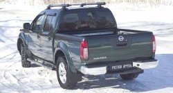 1 799 р. Накладки на борта кузова автомобиля RA  Nissan Navara  2 D40 (2004-2010) дорестайлинг (Задний откидной борт)  с доставкой в г. Таганрог. Увеличить фотографию 2