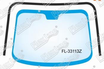 1 999 р. Молдинг лобового стекла FlexLine Nissan Note 1 E11 дорестайлинг (2004-2008)  с доставкой в г. Таганрог. Увеличить фотографию 1