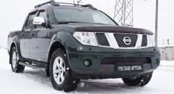 1 999 р. Зимняя заглушка решетки переднего бампера РА  Nissan Pathfinder  R51 (2004-2007) дорестайлинг  с доставкой в г. Таганрог. Увеличить фотографию 3