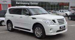 12 049 р. Молдинги (накладки на двери) Impul Nissan Patrol 6 Y62 дорестайлинг (2010-2014) (Неокрашенные)  с доставкой в г. Таганрог. Увеличить фотографию 3