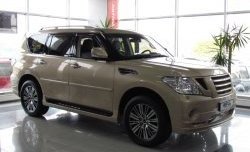 12 049 р. Молдинги (накладки на двери) Impul Nissan Patrol 6 Y62 дорестайлинг (2010-2014) (Неокрашенные)  с доставкой в г. Таганрог. Увеличить фотографию 12