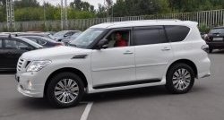 12 049 р. Решётка радиатора Impul Nissan Patrol 6 Y62 дорестайлинг (2010-2014) (Неокрашенная)  с доставкой в г. Таганрог. Увеличить фотографию 7