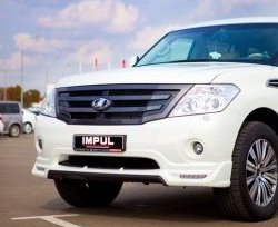 38 499 р. Решётка радиатора Impul V2 Nissan Patrol 6 Y62 дорестайлинг (2010-2014) (Неокрашенная)  с доставкой в г. Таганрог. Увеличить фотографию 8