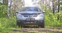 1 999 р. Защитная сетка решетки переднего бампера РА  Nissan Qashqai  1 (2007-2010) дорестайлинг  с доставкой в г. Таганрог. Увеличить фотографию 4