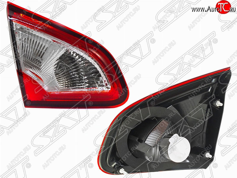 3 399 р. Левый фонарь SAT (внутренний) Nissan Qashqai 1 J10 рестайлинг (2010-2013)  с доставкой в г. Таганрог