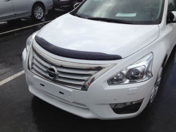 Дефлектор капота SIM Nissan Teana 3 L33 дорестайлинг (2014-2020)