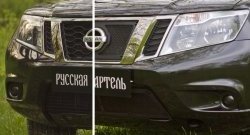 2 199 р. Защитная сетка решетки переднего бампера РА Nissan Terrano D10 рестайлинг (2016-2022)  с доставкой в г. Таганрог. Увеличить фотографию 4