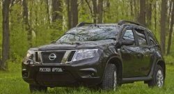 2 199 р. Защитная сетка решетки переднего бампера РА Nissan Terrano D10 рестайлинг (2016-2022)  с доставкой в г. Таганрог. Увеличить фотографию 6