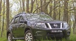 1 379 р. Защитная сетка решетки радиатора РА  Nissan Terrano  D10 (2013-2022) дорестайлинг, рестайлинг  с доставкой в г. Таганрог. Увеличить фотографию 3