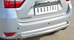 15 999 р. Одинарная защита заднего бампера из трубы диаметром 63 мм SLITKOFF  Nissan Terrano  D10 (2013-2022) дорестайлинг, рестайлинг  с доставкой в г. Таганрог. Увеличить фотографию 2