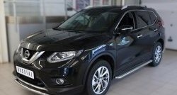 26 999 р. Широкая защита порогов SLITKOFF  Nissan X-trail  3 T32 (2017-2022) рестайлинг  с доставкой в г. Таганрог. Увеличить фотографию 4