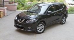 1 749 р. Накладки порожков салона RA  Nissan X-trail  3 T32 (2017-2022) рестайлинг (Комплект (4 шт.))  с доставкой в г. Таганрог. Увеличить фотографию 2