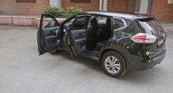 1 749 р. Накладки порожков салона RA  Nissan X-trail  3 T32 (2017-2022) рестайлинг (Комплект (4 шт.))  с доставкой в г. Таганрог. Увеличить фотографию 3