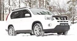 979 р. Зимняя заглушка решетки переднего бампера РА  Nissan X-trail  2 T31 (2010-2015) рестайлинг  с доставкой в г. Таганрог. Увеличить фотографию 10