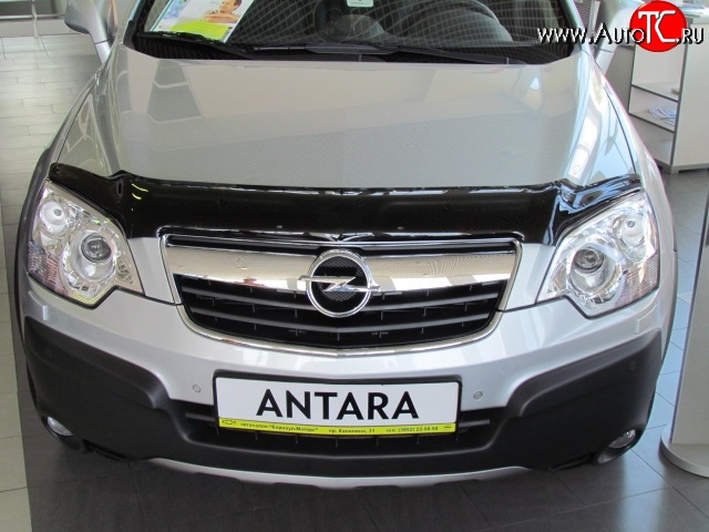 2 879 р. Дефлектор капота NovLine Opel Antara (2006-2010)  с доставкой в г. Таганрог