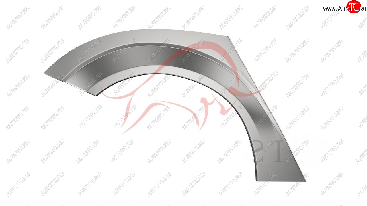 2 189 р. Правая задняя ремонтная арка (внешняя) Wisentbull  Opel Astra  H (2007-2015) универсал рестайлинг (оцинкованная сталь 1-1,2 мм)  с доставкой в г. Таганрог